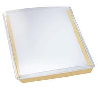 Veloflex 2404005 Folding Envelope VELOCOLOR A4 PVC Self-Adhesive/Clear Pack of 5