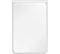 VELOFLEX 3117500 Protective and ID Card Cover 57 x 88 mm Polypropylene Film with Tear Protection Indelible Pack of 20 Vaccination Certificate Cover for Immune Cards