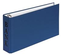 VELOFLEX 4168350 Bank Folder DIN A6 Ring Binder for Bank Statements, 2-Ring Mech