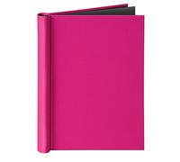 Veloflex 4944371 Springback Binder A4 Velocolor Pink | With metal fixing spring, canvas finish, for up to 150 sheets, suitable for DIN A4 documents
