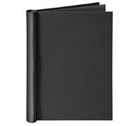VELOFLEX Velocolor 4944380 Binder DIN A4 with Linen Texture Capacity Max. 150 Sheets Black Pack of 1