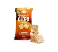 Veloforte Citro Natural Energy Chews, Citrus & Ginger Flavour 12 Pack, 42g Fast Release Dual Source Carbs with Electrolytes, Vegan & Gluten Free for Cycling, Running, Marathons & Triathlons