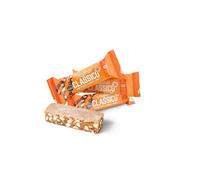 Veloforte Classico Energy Bar For Running, Cycling, Triathlon | Optimally balanced carbs and protein for sports. Gut-friendly, high-fibre, vegan and gluten-free | Citrus Fruits & Almonds | 24-pack