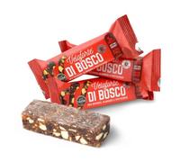 Veloforte Di Bosco All-Natural Energy Bar - Berries & Almonds, Healthy 100% Natural Sports Performance, Plant-Based, Dairy-Free, Gluten-Free, Vegan (24 bars)