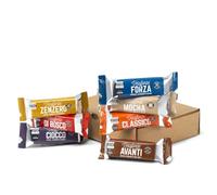 Veloforte Energy & Protein Bars - Cycling, Running, Endurance Nutrition. Natural Ingredients, Great Taste Award Gold, Dairy-Free, Gluten-Free, Healthy Fibre, Vegan & Vegetarian (7 Bars Variety Pack)