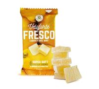 Veloforte Fresco Energy Chews For Running, Cycling, Triathlon | Powerful natural ingredients. Great taste, melt-in-mouth clean alternative to shots or gummies | Lemon & Mint | 9-pack