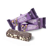 Veloforte Natural Energy Bars, 35g Dual Source Carbs 9 Bar Cocoa Flavour Pack, Gluten Free, Soft & Chewy for Cycling, Running, Triathlons, Marathond and Healthy Snacking, Great Taste Award Winning