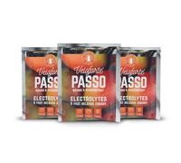 Veloforte Passo Natural Electrolyte Powder, Fast-Release Electrolytes & Energy for Hydration & Performance, Mango & Passionfruit Flavour, Perfect for During & After Exercise (1)