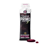 Veloforte Primo Natural Energy Gels 12 Pack Beetroot & Lemon 22g Dual Source Carbs, Fast Release Energy with Electrolytes, Vegan & Gluten Free, For Running, Marathons, Cycling and Triathlons
