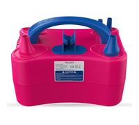VELOGA Electric Balloon Pump UK Plug 400W - Dual Nozzle Portable Balloon Inflator with Tying Tool, Fast Air Pump for Balloons, Birthday, Wedding & Party Decoration