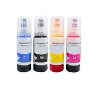 VeloHive 4 Pack 70ml Ink Refill Compatible With L3150 L3151 L3152 L3156 L3200 L3210 L3211 L3215 L3216 L3250 Printer(1Set)