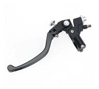 VeloHive 7/8 Inch 22mm Handlebar Foldable Adjustable Wire Clutch Lever Compatible with Motorcycle Models Street Bike Models Compatible with Part Number 7/8 22mm(Black)