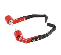 VeloHive Adjustable Motorcycle Brake Handle Protects Pro Hand Guard Compatible with Automotive Motorcycle Parts YZF R7 2021 2025(1-Pair-Red)