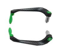 VeloHive Aluminum Clutch Lever Hand Guards Protector 175mm 50mm Compatible with Motorcycle Models(Green)