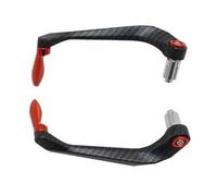 VeloHive Aluminum Clutch Lever Hand Guards Protector 175mm 50mm Compatible with Motorcycle Models(Orange)