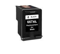 VeloHive Compatible Ink Cartridge Replace Compatible with 667 667XL Compatible with 667 DeskJet Ink Advantage 1275 2374 2375 2376 2775 2776(Black)