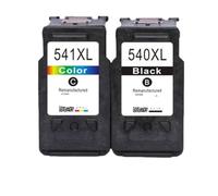 VeloHive Compatible With Compatible with PG-540 CL541 CL-541 PG 540 CL 541 PG-540XL Works With MG3250 MG4100 Mg4150 MG4200 Mg4250(1 BK 1 Color)