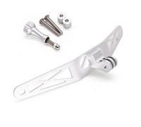 VeloHive Compatible With Motorcycle Models S1000XR F900XR S1000 F900 XR 2015 2024 Windshield Go Pro Camera Bracket Recorder Cam Rack Mount Holder Universal Fit(Silver)