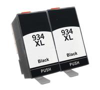 VeloHive Compatible With Printer Supplies For 934XL 935XL Ink 934XL 935XL 934 935 For 934 For Officejet Pro 6812 6830 6815 6835 6230 6820(2 Black)