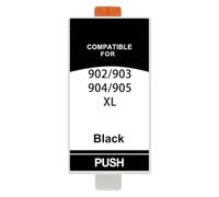 VeloHive Ink Cartridge 905 905XL Compatible With Officejet 6950 Officejet Pro 6960 6970(1PC Black)