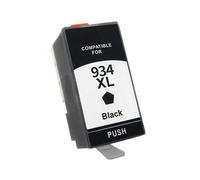 VeloHive Ink Cartridge 934XL 934 935 XL 935XL Compatible With Officejet Pro 6835 6830 6230 6812 6815 6820 Printer H934XL(Black)