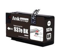 VeloHive Ink Cartridge 937 937e 937XL Compatible With Officejet Pro 9120 9122 9123 9125 9130 9720 9730 Printer(1PC Black)