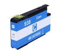 VeloHive Ink Cartridge 938 938e 938XL Compatible With Officejet Pro 9110b 9120b 9130b 9720 9730 Printer(1PC Cyan)