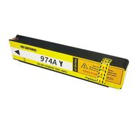 VeloHive Ink Cartridge 974 974A 974X Compatible With PageWide Managed P55250dw P57750dw Printer(974A Yellow)