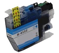 VeloHive Ink Cartridge Compatible With LC411 DCP-J526N DCP-J914N DCP-J926N DCP-J1800N MFC-J739DN MFC-J904N MFC-J939DN DWN Printer(Cyan)