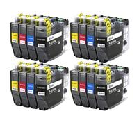 VeloHive Ink Cartridge LC3213 LC3211 Compatible With DCP J572DW J772DW J774DW MFC J491DW J497DW J890DW J895DW Printer(4SET BK C M Y)