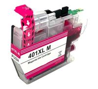 VeloHive Ink Cartridge LC401 LC401XL 401 401XL Compatible With MFC J1010DW MFC J1012DW MFC J1170DW Printer(1PC Magenta)