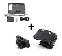 VeloHive Motorcycle Mount Accessories 13mm 16mm Crossbar USB Navigation Bracket Compatible With F800GS F 800 GS ADV ABS Adventure 2014 2019(Set)