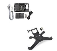 VeloHive Motorcycle Mount Phone Holder Stand With USB Charger Compatible With R1250RS R 1250 RS Navigation Bracket(C)
