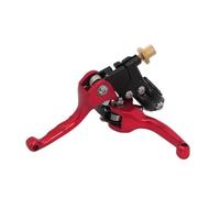 VeloHive Universal Motorcycle Brake Handle Clutch 7/8 Inch 22mm Levers Dropshipping Compatible with Automotive Motorcycle Parts CRF KLX Motocross ATV(Red)