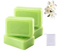 Veloma Soap, Tea Tree Soap Bar, Natural Cold Process Soap with Tea Tree Oil for Face Body Hand, Oil Controlling Pore Cleansing Soothing Hydrating Bath Soap for All Skin Types (2pcs)