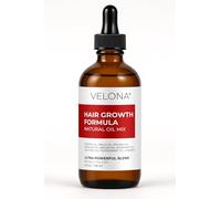 velona Hair Growth Formula 140ml Beaver Amla Jojoba Argan Rosemary Mint Tea Tree Oil Vitamin E Natural Blend with Organic Carrier and A