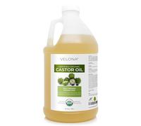 velona USDA Certified Organic Castor Oil 180ml Hair Eyelash Eyebrow Strengthening Cold Pressed N