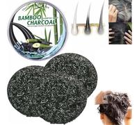 Velora Vibe Soap,Emberless Soap,Gray Reverse Bar Soap,Veloravibe Gray Gone Bar Shampoo,Natural Darkening Soap,Mane Gray Reverse Bar,Grey Hair Shampoo Bar for Men and Women (3)