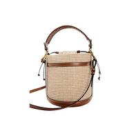 VELORE Beach Bag Women Handmade Rattan Woven Shoulder Crossbody Bucket Bags Bohemian Casual Travel Handbag Totes