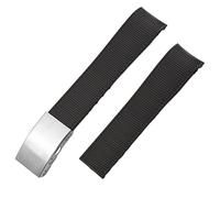 VELORE Rubber Watchbands For Longines CONQUEST HYDROCONQUEST L3 21mm Waterproof Strap Watch Accessorie Silicone Watch Bracelet With Logo(Clasp)