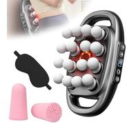 Veloreva Pro Massager, Upgraded Husband 2.0 Knot Buster 16 Head Massage Gun Deep Tissue, Fast Relief Muscle Tension,Quiet Portable Percussion Massagers, for Neck, Shoulders, Buttocks