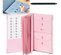 VeloronFolio,Veloron Life Organizer,Veleron Life Book Organizer,Life Book Document Organizer (Pink)