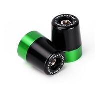 Velospeed Handlebar Grip End For Kawasaki Z250 Z300 Z400 Z650 Z750 Z800 Z900 Z1000 Motorcycle CNC Aluminum Handlebar Bar Ends Plug Balance Pad Accessories (green)