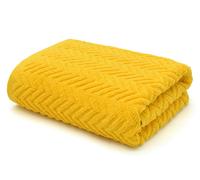 Velosso 100% Cotton Chevron Towels - Canary