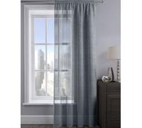 Velosso Alessandria Sheer Voile Panel Slot Top - Charcoal