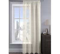 Velosso Alessandria Sheer Voile Panel Slot Top in Cream | Size: 137 cm width x 183 cm drop Velosso Cream 137 cm width x 183 cm drop