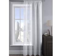 Velosso Alessandria Sheer Voile Panel Slot Top - White