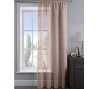 Velosso Alessandria Sparkle Slot Top Voile Panel - Blush Pink