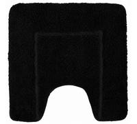 Velosso Black Cashmere Feel Bath Pedestal Mat Anti Slip