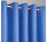 Velosso Blackout Curtains Ring Top, Triple Weave Thermal Energy Saving Curtains, High-Quality Light Blocking Curtains - Blue